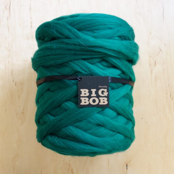 chunky-merino-yarn-extreme-arm-knitting-diy-dark-bottle-green-color
