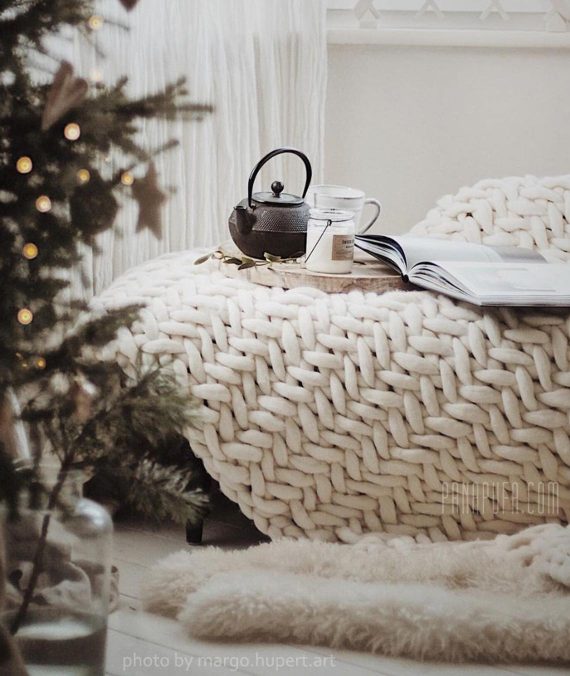 scandinavian-chunky-knit-blanket-merino-throw-herringbone-interior-design-trends