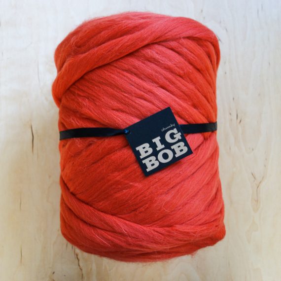 red-chunky-merino-yarn-extreme-arm-knitting-DIY-red-color