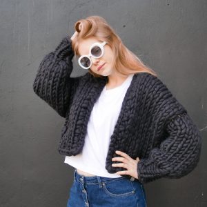 chunky-knit-organic-merino-short-cardigan-panapufa-luxurious-fashion-trends-2021