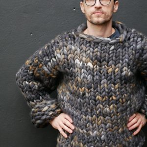 chunky-mens-sweater-cardigan-handknitted-merino-wool-multicolored-fashion-trends