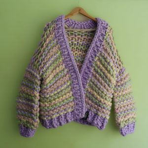 multicolor-chunky-knit-SWEATER-CARDIGAN-merino-wool-natural-wool-lovers